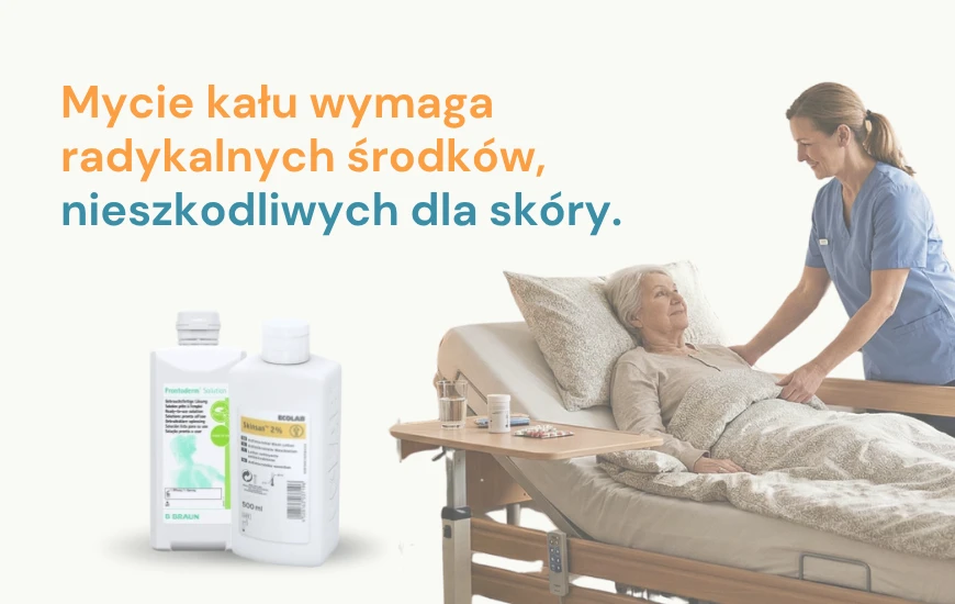 Mycie kału wymaga radykalnych środków,