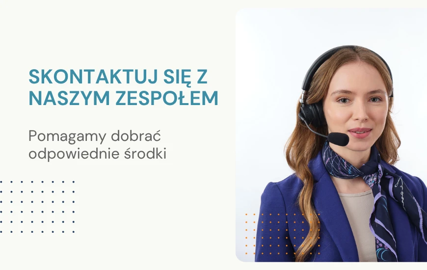 Skontaktuj się z naszym zespołem