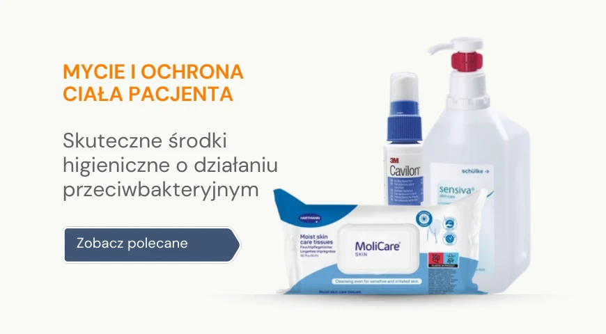 Mycie i ochrona ciała pacjenta