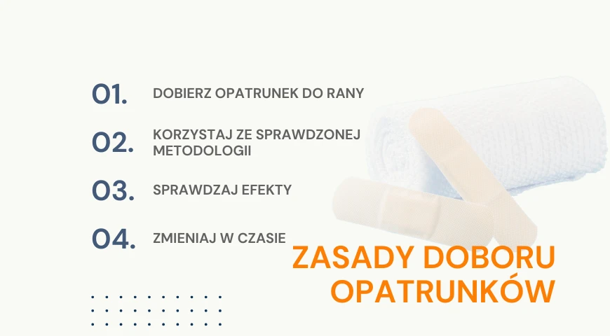 Zasady doboru opatrunków