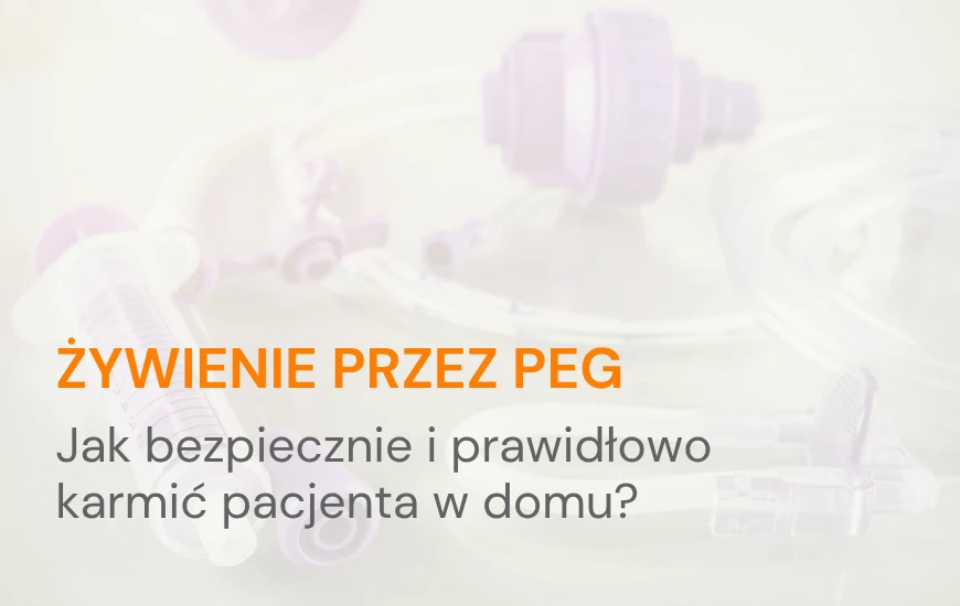 Karmienie pacjenta przez PEG