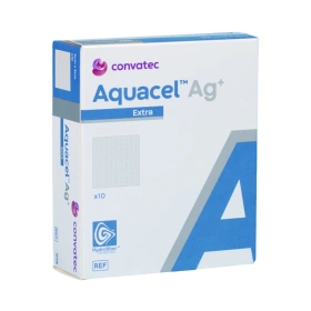 Aquacel Ag+ Extra - opatrunek 15 x 15 cm. (5 szt.) - ConvaTec