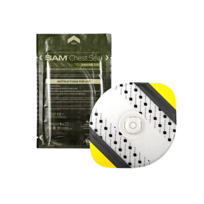 Opatrunek wentylowy SAM Chest Seal Valved 2.0