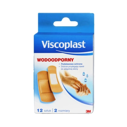 Plaster wodoodporny (12 szt.) - Viscoplast