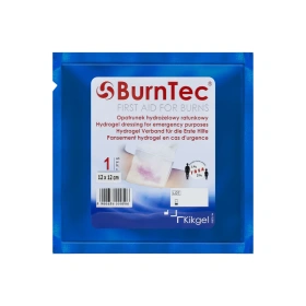 Opatrunek hydrożelowy ratunkowy BurnTec 12 x 12 cm.