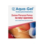 Aqua-gel opatrunek hydrożelowy (kpl. 3 szt. - śr. 6,5 cm.+5,5 x 11 cm.+10 x 10cm.)