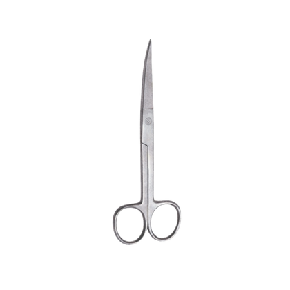 Nożyczki operacyjne 16 cm, ostre, zagięte, sterylne