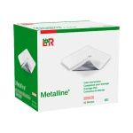 Opatrunek pod rurkę - Metalline 8 x 9 cm. (50 szt.) - L&R