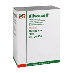 Vliwazell Sterile 20 x 25 cm. Opatrunek wysoce chłonny, STERYLNY (30 szt.)