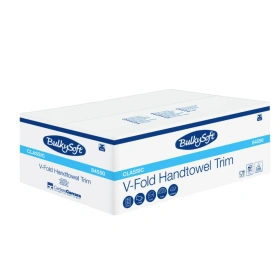 Ręcznik V-Fold, biały 21 x 21 cm <br>(3 150 szt.) Classic - BulkySoft