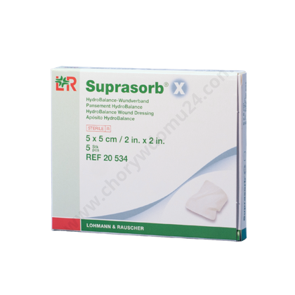 SUPRASORB X HydroBalance 5 x 5 cm. (5 szt.)