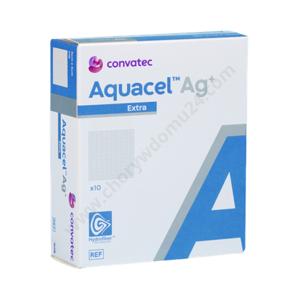 Aquacel AG+ Extra - opatrunek 5 x 5 cm. (10 szt.) - ConvaTec