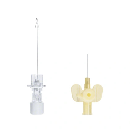 Kaniula Vasofix Safety Pur 24G 0,7 x 19 mm żółta, z osłoną i portem do iniekcji - Braun