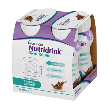 Nutridrink SKIN REPAIR czekolada 200 ml (4 szt.)