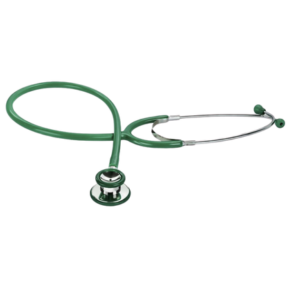 Stetoskop pediatryczny chromowany PC-35S - jasnozielony