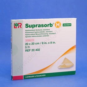 SUPRASORB H Opatrunek hydrokoloidowy 20 x 20 cm (5 szt.)