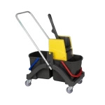 Wózek do mycia podłóg Aquva 2 x 17 L - Vermop