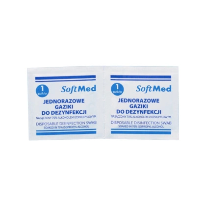 Gaziki do dezynfekcji 6 x 6 cm (100 szt.) UroMed