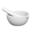 Moździerz porcelanowy - śr. zewn/wewn. 125/100 mm