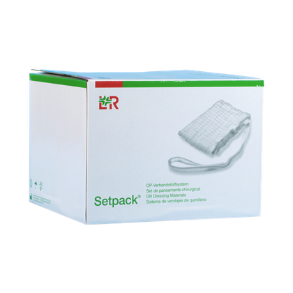 SETPACK Toptex lite RK - Serweta gazowa 4. warst. 20. nitk. RTG 40 x 40 cm. (20 x 2 szt) sterylna, biała -  L&R