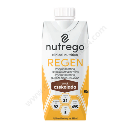 Nutrego REGEN czekolada 330 ml (12 szt.)