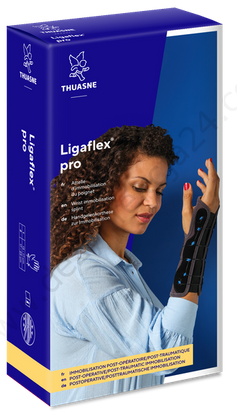 Ligaflex pro, dwustronny, rozmiar 1 - antracyt