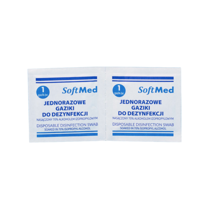 Gaziki do dezynfekcji 6 x 6 cm (100 szt.) UroMed