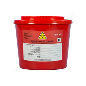 Pojemnik na odpady medyczne 1,0 L - Neuplast