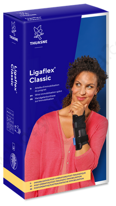 Ligaflex Classic, lewa, rozmiar 3 - czarny