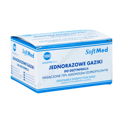 Gaziki do dezynfekcji 6 x 6 cm (100 szt.) UroMed