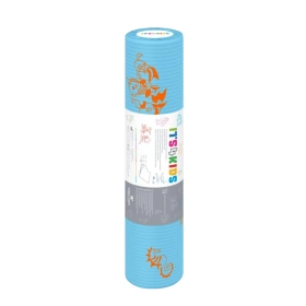 Podkład podfoliowany w rolce 50 cm x 40 m, perforacja co 50 cm - dziecięcy, niebieski