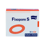 Plaster oczny FIXOPORE S 6,5 cm x 9,5 cm (kompres na oko) (50 szt.) - Matopat
