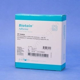 Opatrunek piankowy Biatain Adhesive, przylepny 7,5 x 7,5 cm (1 szt.)