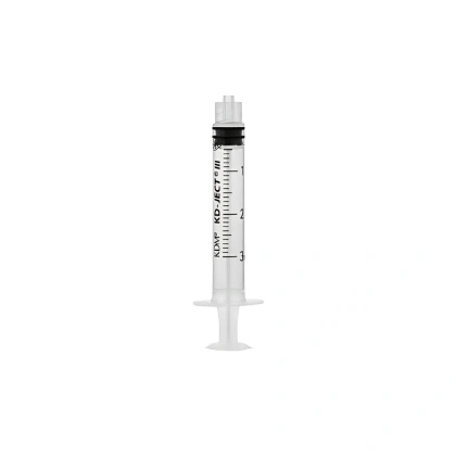 Strzykawka trzyczęściowa 2 ml, LL (100 szt.) - KD-JECT