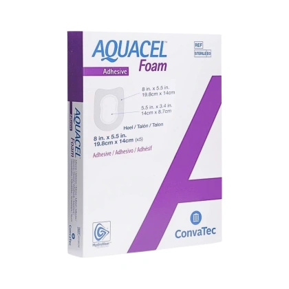 Aquacel Foam Adhesive Heel - opatrunek na pietę przylepny 14 x 19,8 cm (1 szt.)