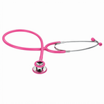 Stetoskop pediatryczny chromowany PC-35S - różowy