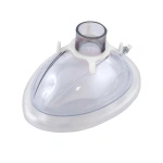 Maska anestetyczna z PCV Nr 0 z zaworkiem, z nadmuchanym kołnierzem 1 x uż.