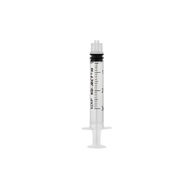 Strzykawka trzyczęściowa 2 ml, LL (100 szt.) - KD-JECT