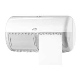 Dozownik do papieru toaletowego z automatyczną zmianą rolek, biały, T4 557000 - Tork