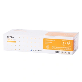 Przylepiec jedwabny - Intra Silk Tape 2,5 cm x 5 m (20 szt.)