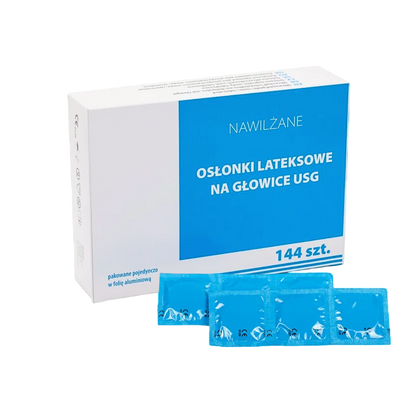 Osłonki na głowicę nawilżane (144 szt.)