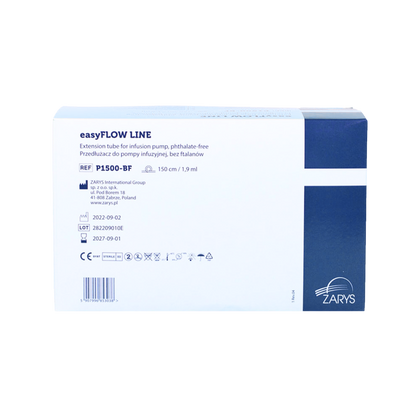 Przedłużacz do pomp infuzyjnych 150 cm biały - Zarys
