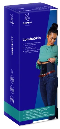 LombaSkin pas lędźwiowy 21 cm, rozmiar 5 - czarny