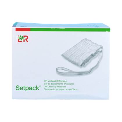 SETPACK Toptex lite RK - Serweta gazowa 4. warst. 20. nitk. RTG 40 x 40 cm. (20 x 2 szt) sterylna, biała -  L&R