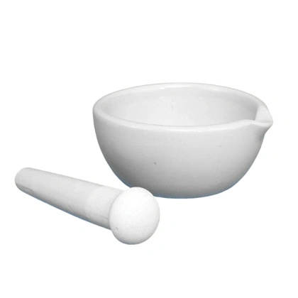 Moździerz porcelanowy - śr. zewn/wewn. 80/60 mm
