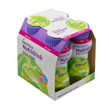 Nutridrink JUICE STYLE jabłko 125 ml (4 szt.)