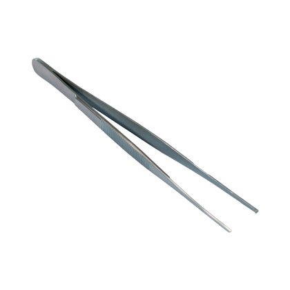 Pinceta chirurgiczna 16 cm 1/2 ząbki - prosta, wąska