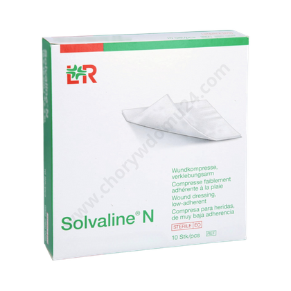 SOLVALINE N 10 x 10 cm. sterylne (100 szt.)