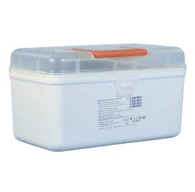 Resuscytator silikonowy TW 8111 dla dorosłych z maską nr 5 i nr 3 (kaseta)