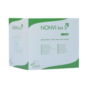 Kompresy włókninowe NONVI lux S, jałowe 10 x 10 cm (20 x 5 szt.)